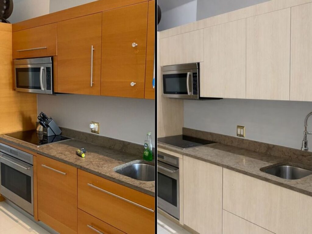 Kitchen Cabinet Resurfacing