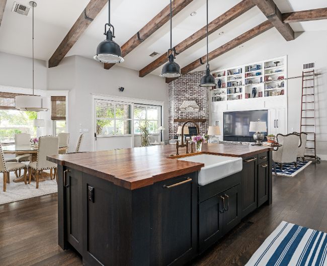 Refreshing Old Peeling and Stained Kitchens