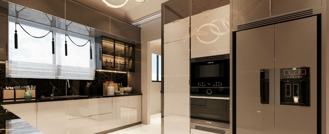 Vinyl Wrapped Kitchen Doors